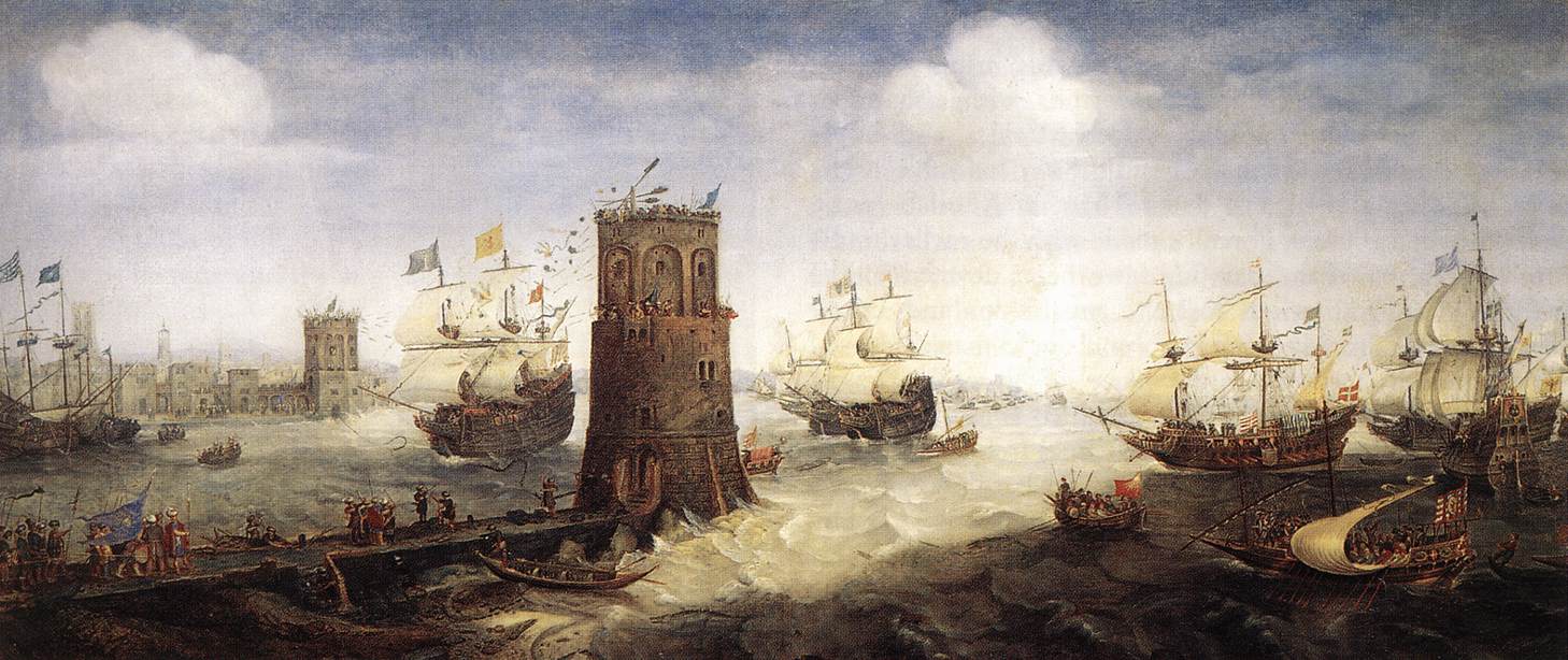 WIERINGEN, Cornelis Claesz van Capture of Damiate